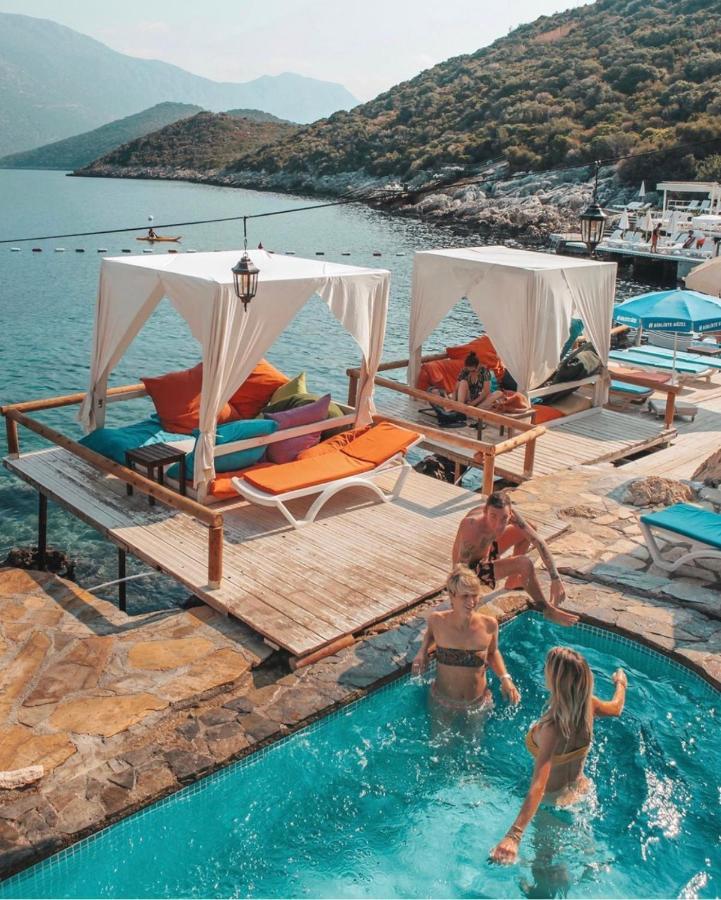 Club Hotel Barbarossa Kas Bagian luar foto