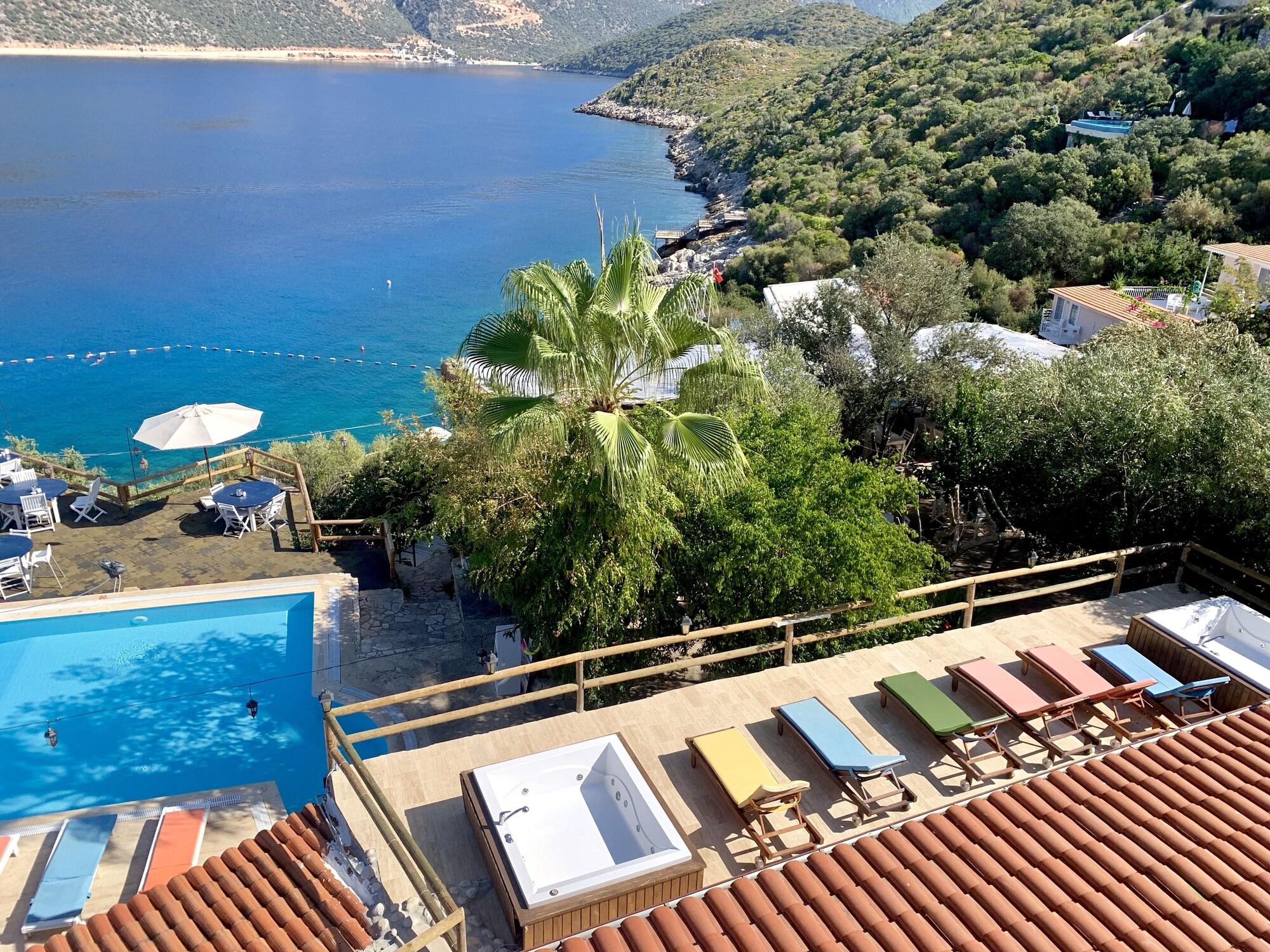 Club Hotel Barbarossa Kas Bagian luar foto